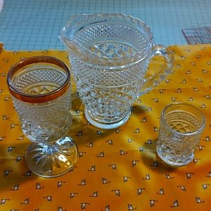 Anchor Hocking Wexford Pattern Lot